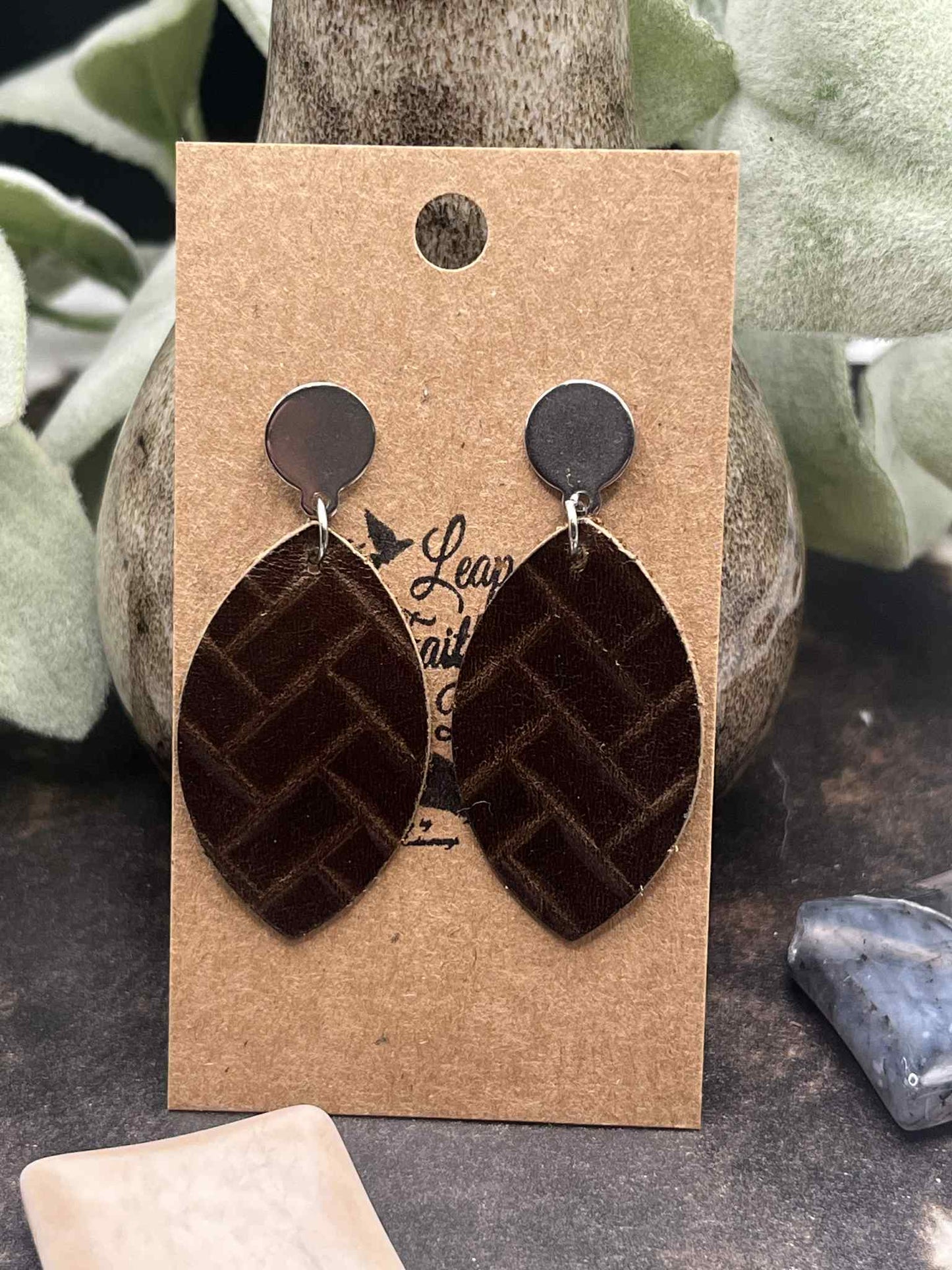 Dark Brown Fusiform