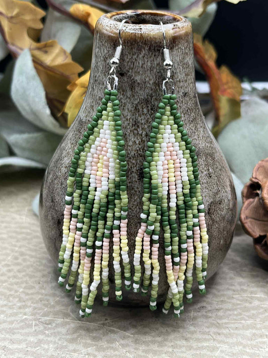 Forest Diamond Fringe