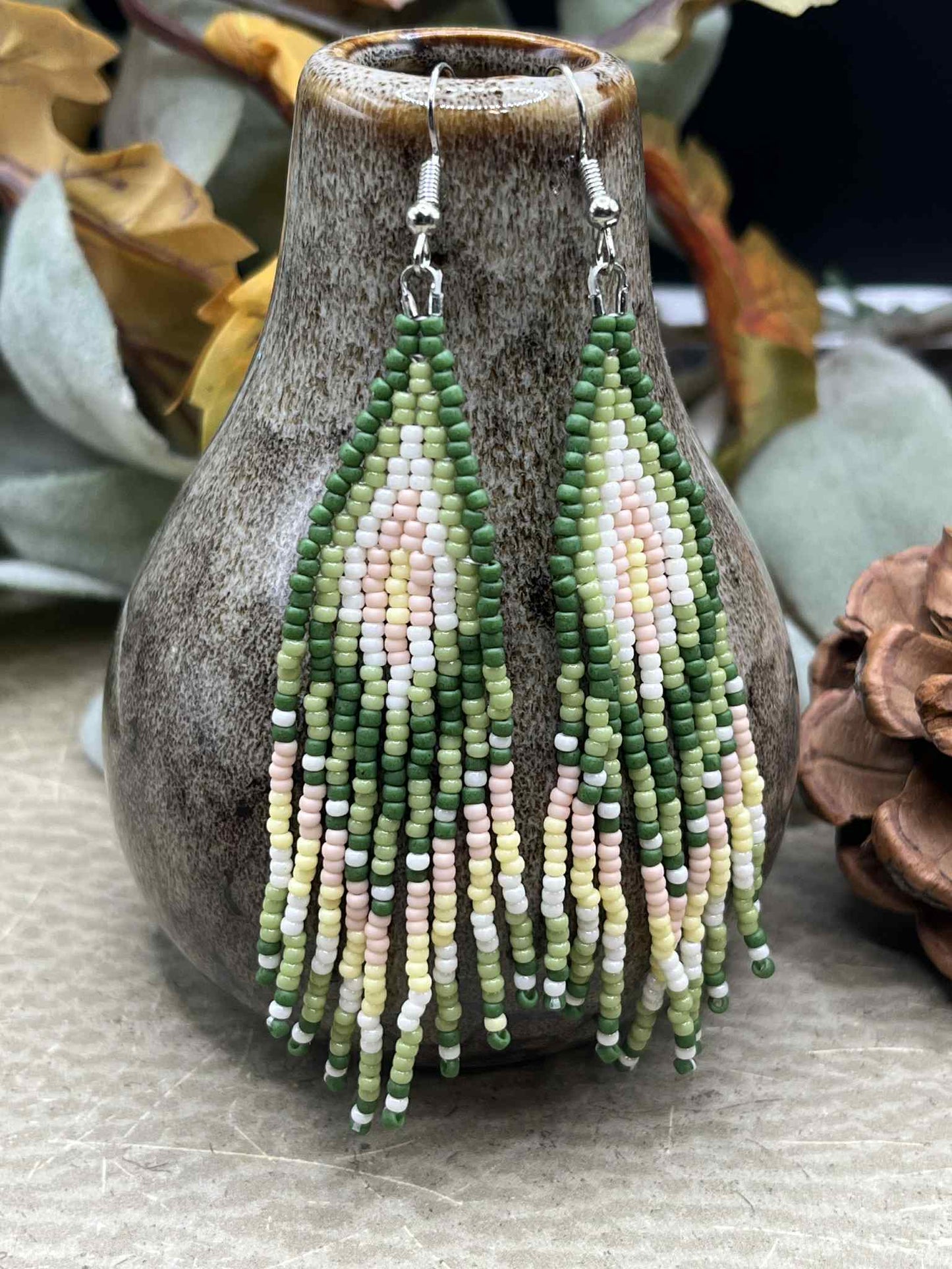 Forest Diamond Fringe