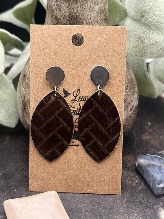 Dark Brown Fusiform