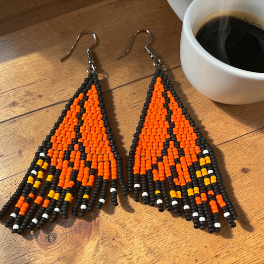Beaded Monarch Butterflies